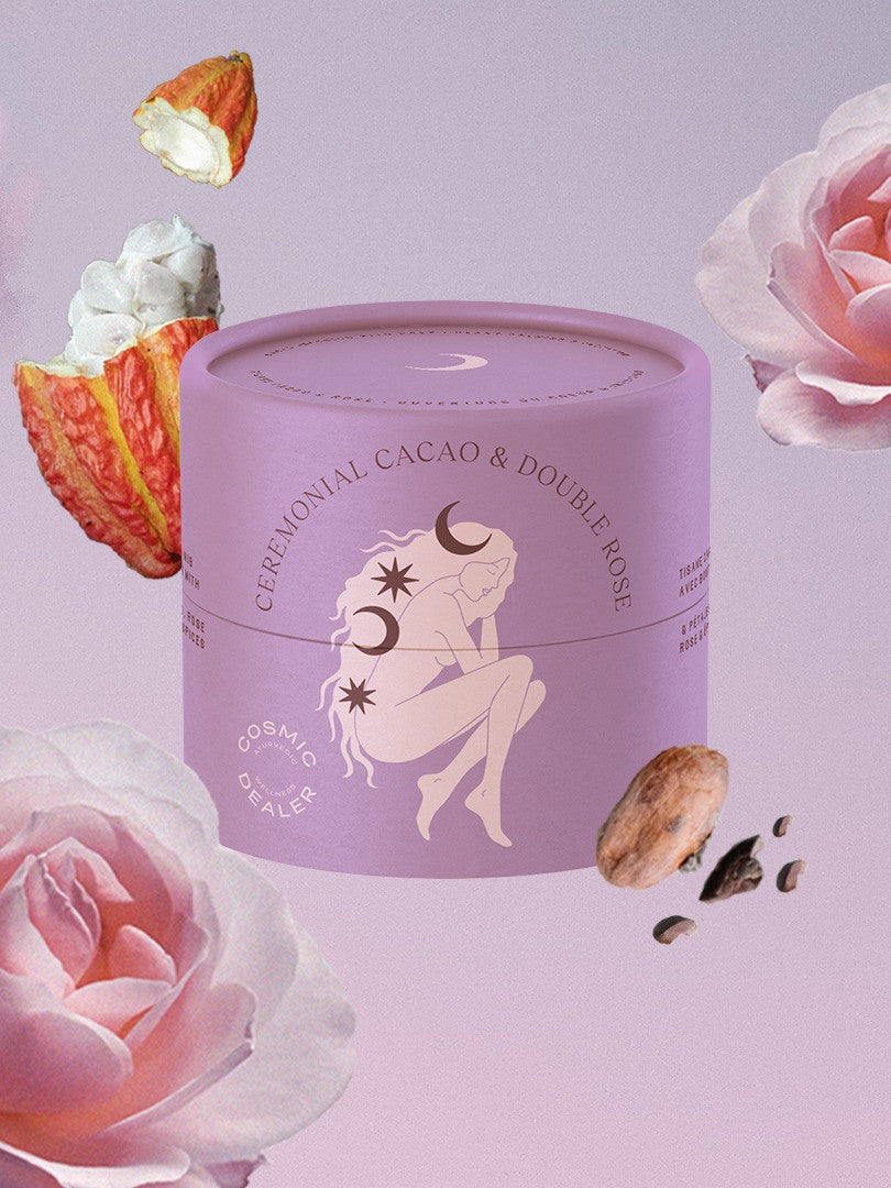 Tee-Mischung Zeremonieller Kakao & Doppel Rose