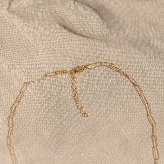Halskette 24K Gold Vermeil - Nostalgia