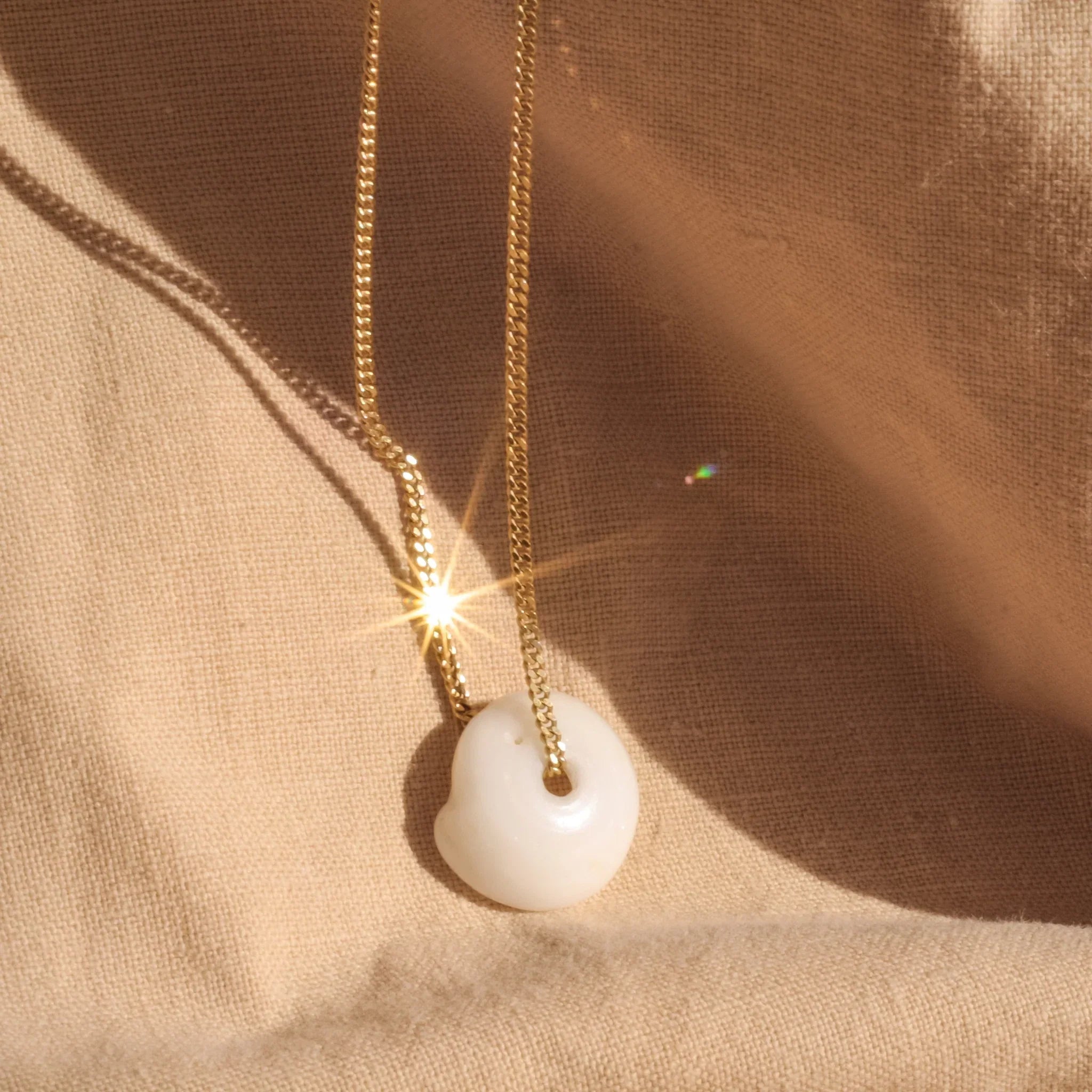 Halskette 24K Gold Vermeil - Island Time Necklace
