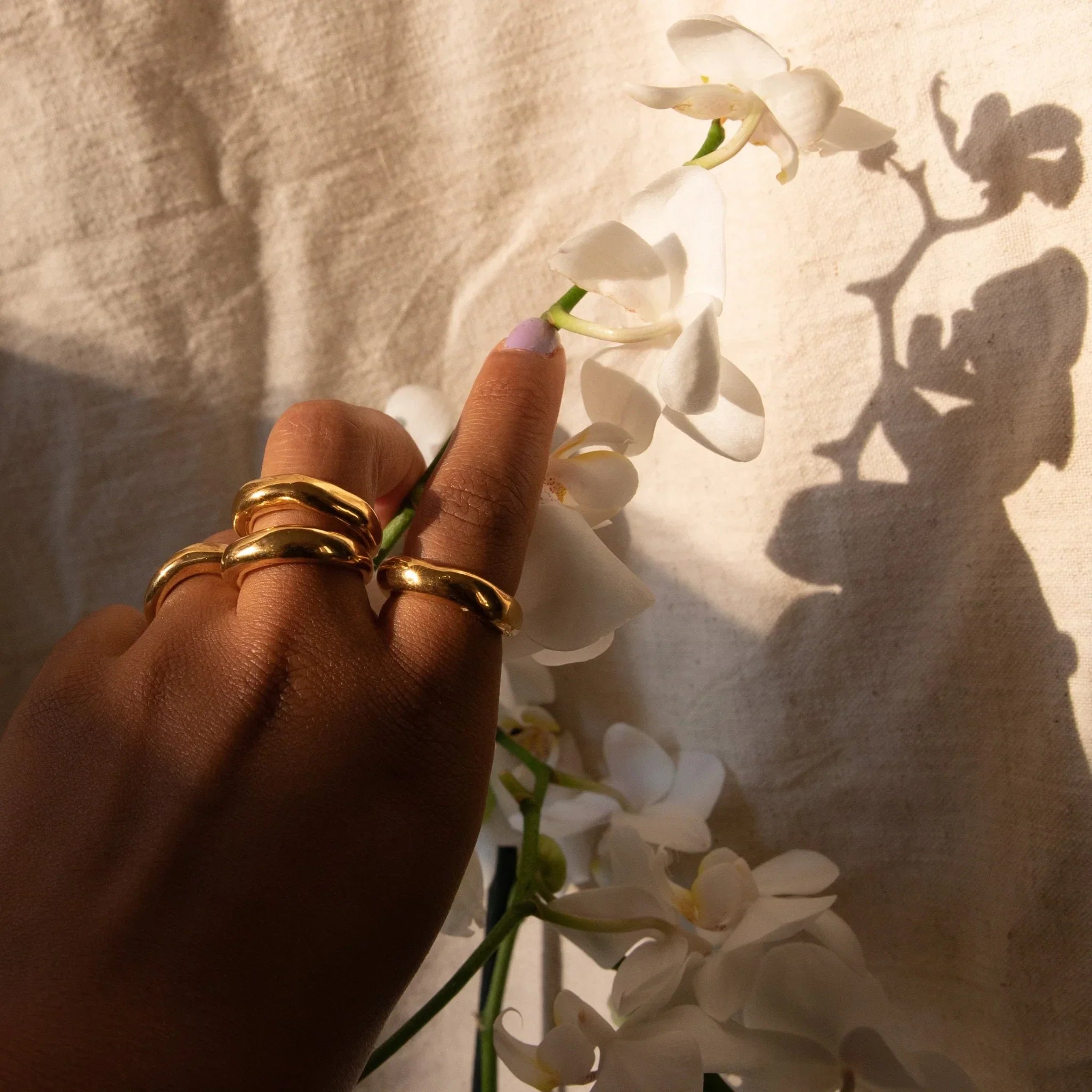 Ring 24K Gold Vermeil - Forged By The Ocean Ring