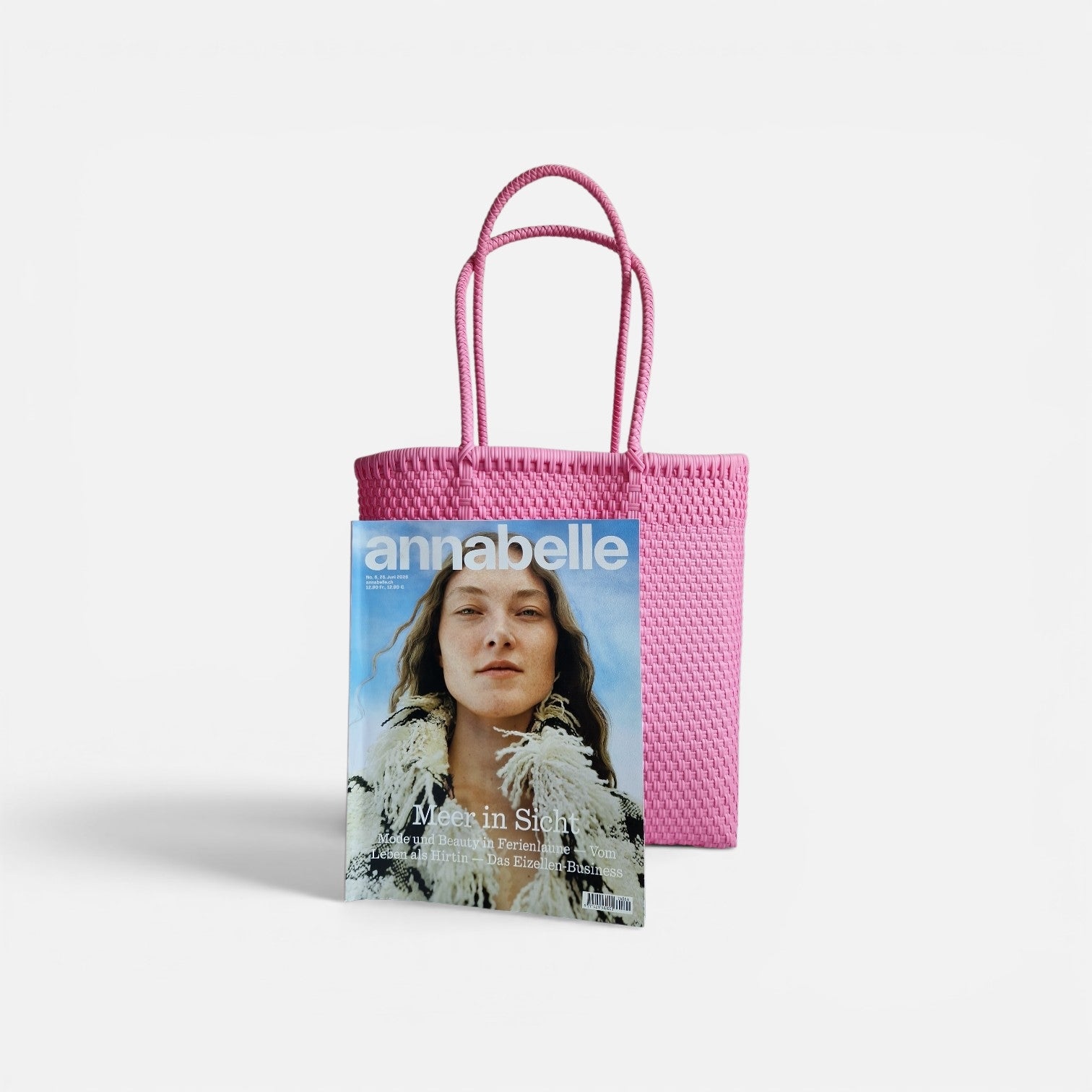 Alma Tote Mediana Pop Pink