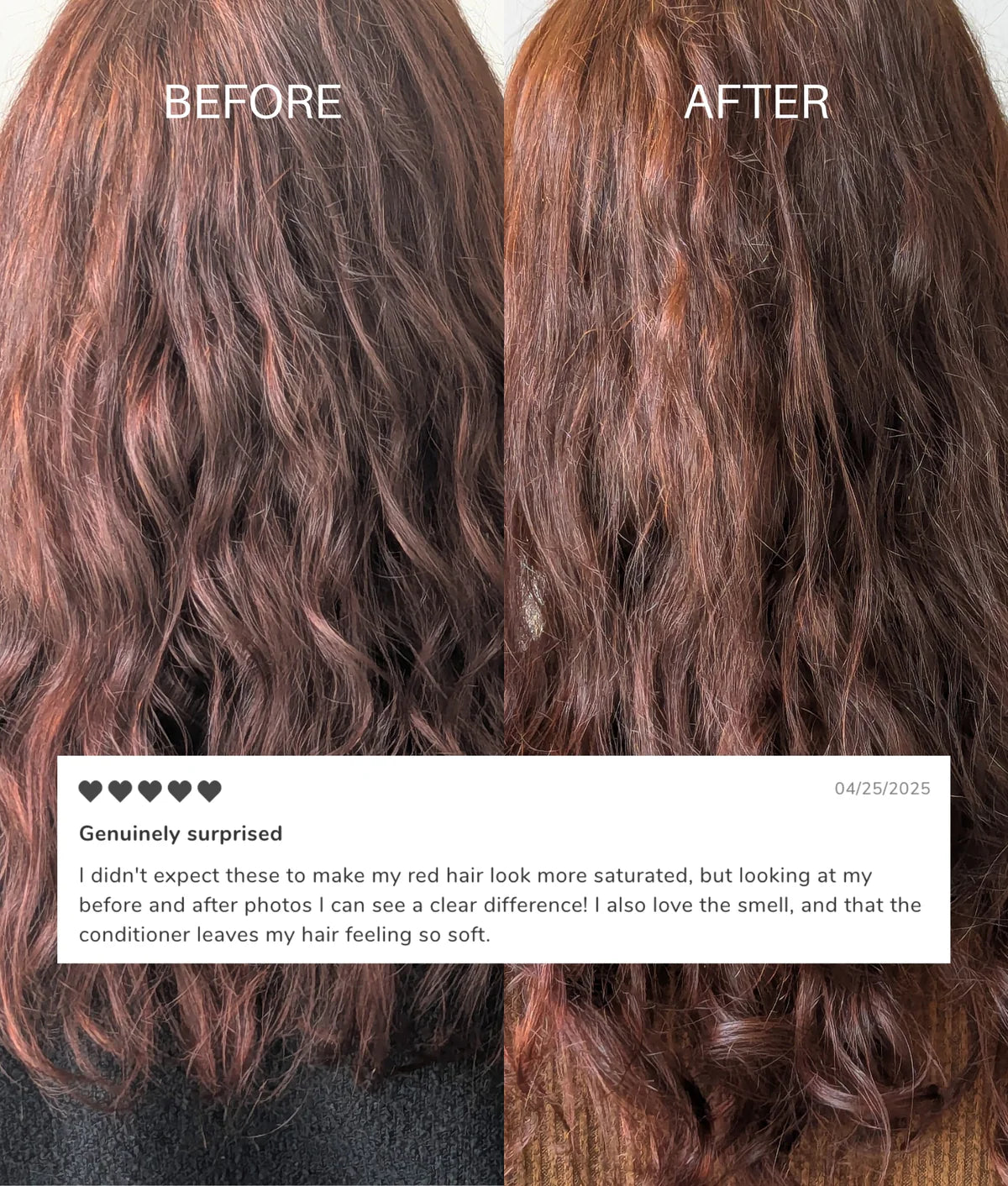 Festes Shampoo & Conditioner Set Colour Enhancing Red - Alle Rottöne