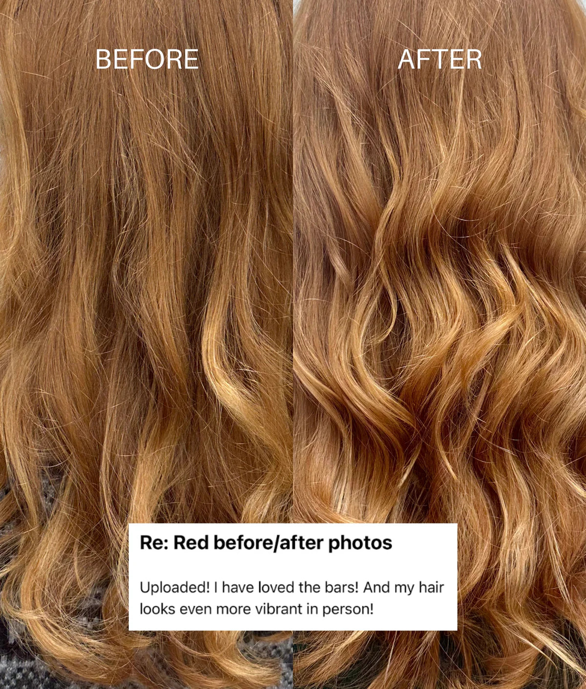 Festes Shampoo & Conditioner Set Colour Enhancing Red - Alle Rottöne